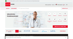 Desktop Screenshot of pharmalens.be